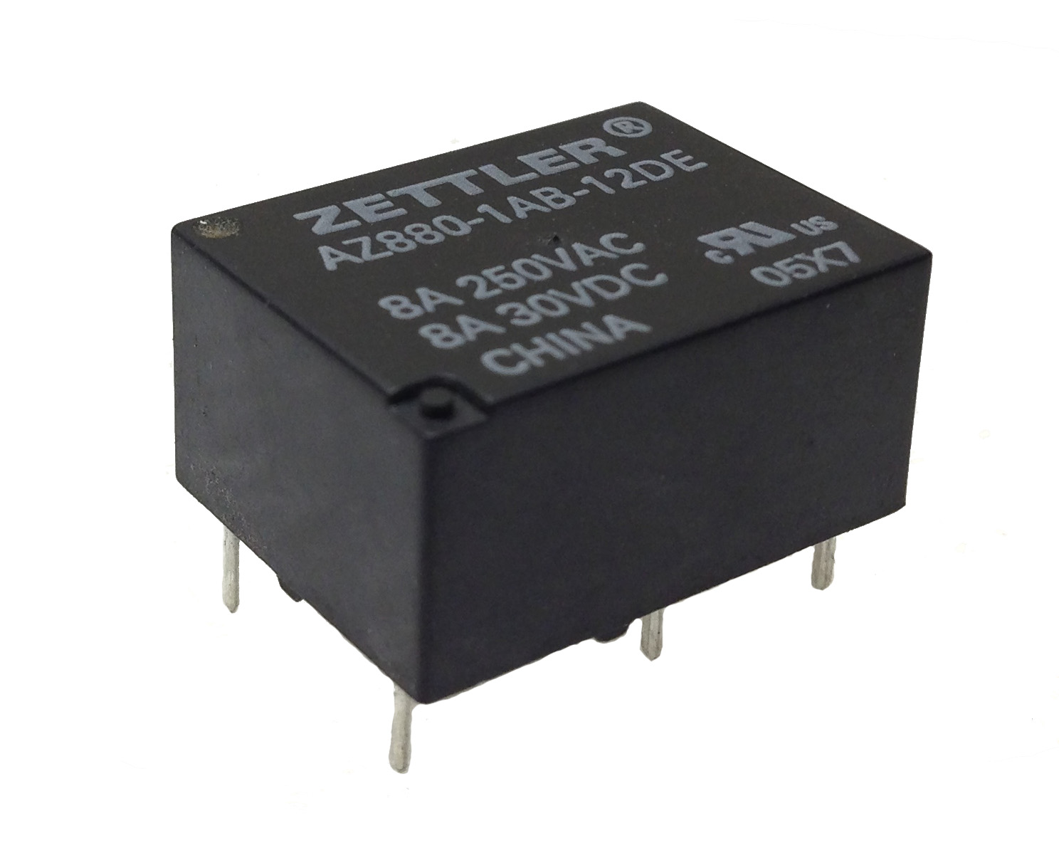 AZ880 - 10 A SPST / 8 A DPST POLARIZED SUBMINIATURE POWER RELAY