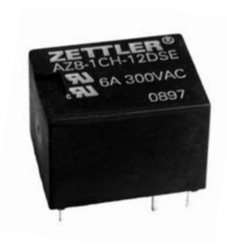 AZ8 - MINIATURE PC BOARD RELAY