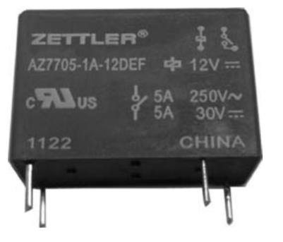 AZ7705 - 5 AMP SUB-MINIATURE POWER RELAY