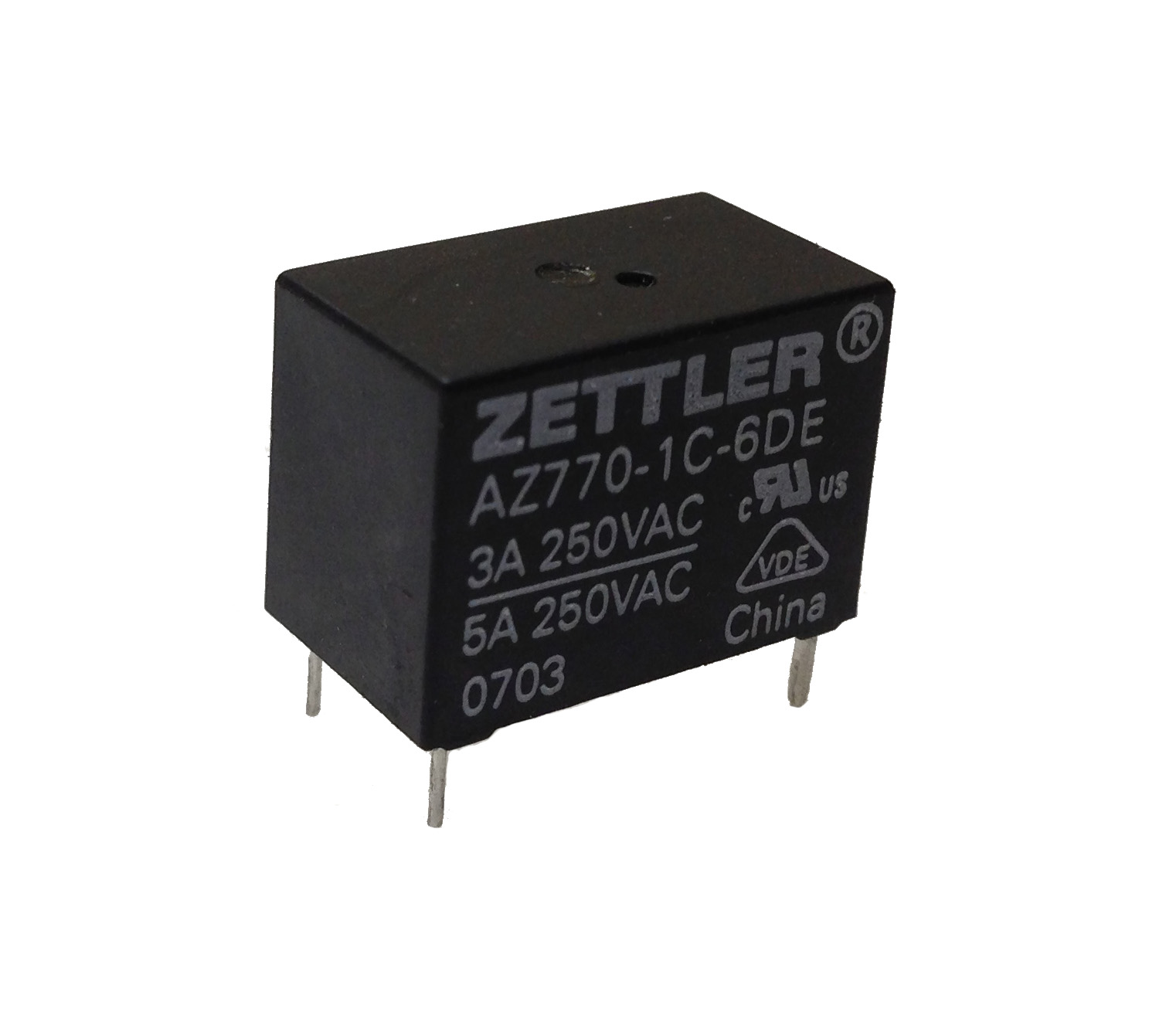 AZ770 - 5 AMP SUBMINIATURE POWER RELAY