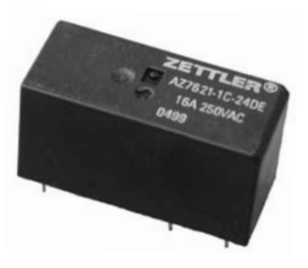 AZ7621 - 16 AMP SPDT MINIATURE POWER RELAY