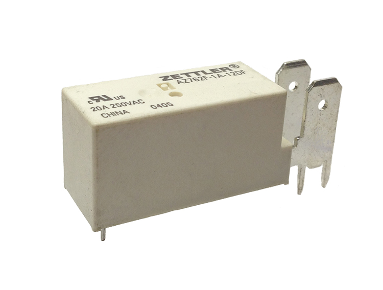 AZ762F - 20 AMP MINIATURE POWER RELAY WITH QUICK CONNECTS