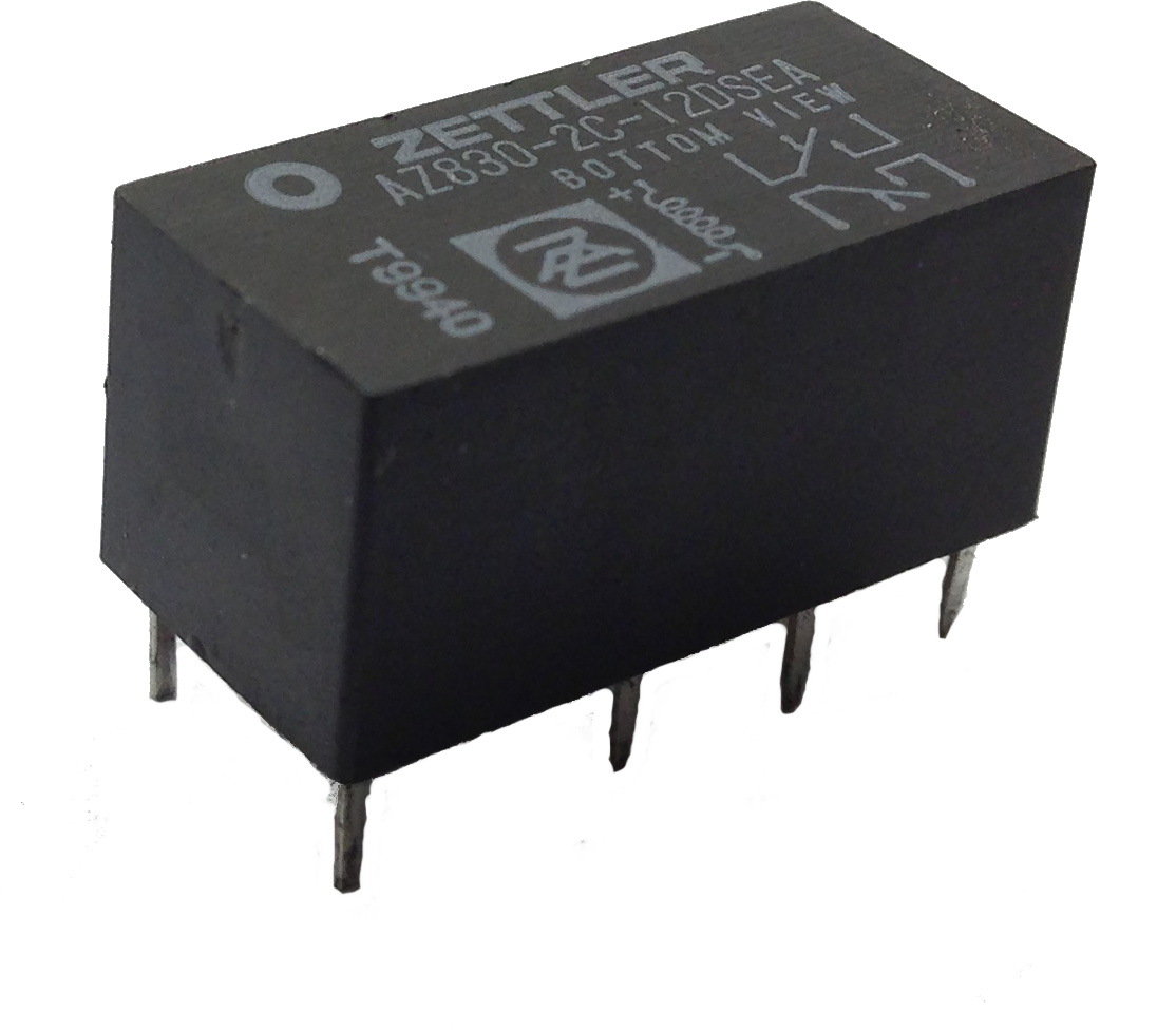 AZ830 - POLARIZED DIP SINGLE SIDE STABLE RELAY