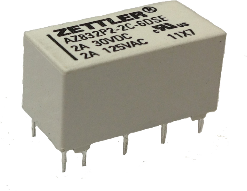 AZ832P/AZ832P1/AZ832P2 - POLARIZED DIP BISTABLE (LATCHING) RELAY