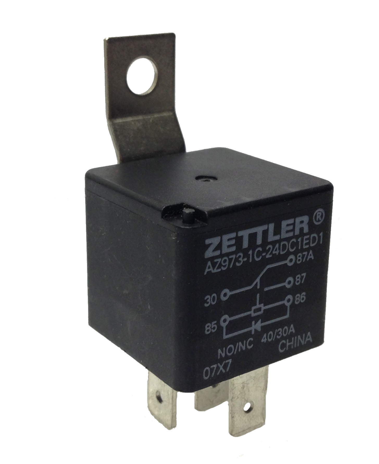 AZ973 - 40 AMP MINI-ISO AUTOMOTIVE RELAY