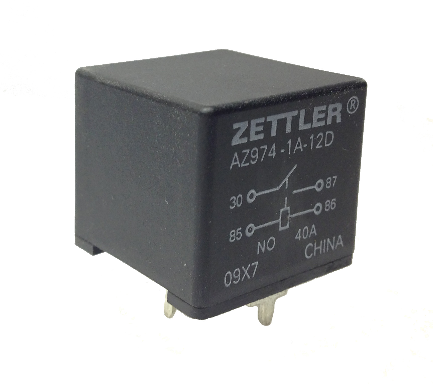 AZ974 - 40 AMP MINI-ISO AUTOMOTIVE RELAY