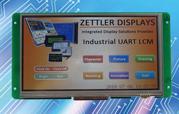 New Product Release： ATM0700U6B-T Series TFT Display Module with UART Interface