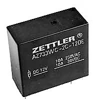 AZ733WC-DPDT MINIATURE POWER RELAY