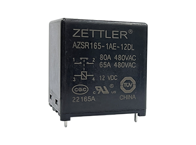 AZSR165- 65 Amp MINIATURE POWER RELAY / 65A IEC 61810 Solar Relay