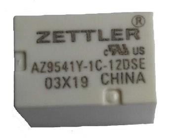 AZ9541Y - 5 AMP MINIATURE PC BOARD RELAY